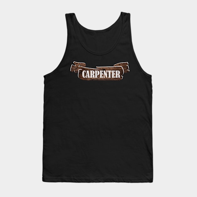 Carpenter carpenter carpenters craftsman saws Tank Top by Johnny_Sk3tch